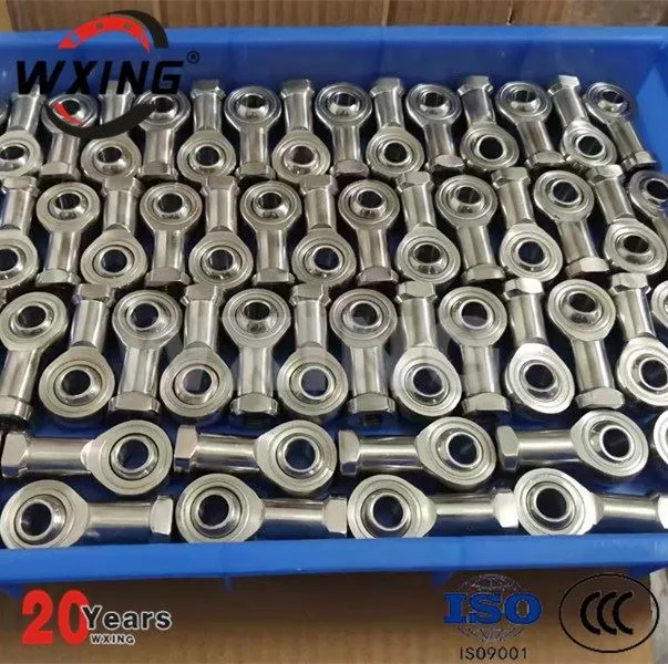 POS12L Linkes Gewinde Außengewinde Stahlstangenende 12mm Bohrung M12x1.75 Gewinde